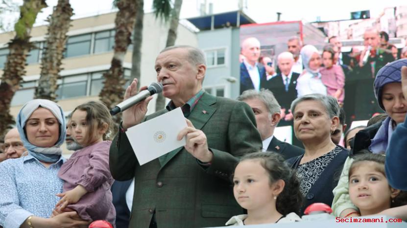 Cumhurbaşkanı Erdoğan, Deprem Konutları Ve Yeni Devlet Hastaneleri Temel Atma Töreni'nde Konuştu