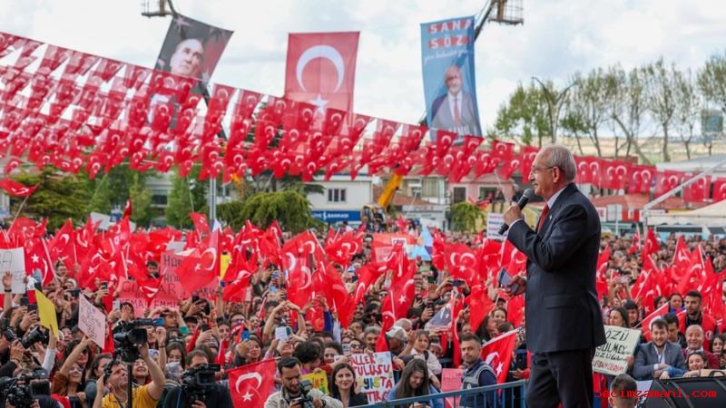 Chp Lideri Ve Cumhurbaşkanı Adayı Kılıçdaroğlu: Orta Anadolu’yu Demiryollarıyla Mersin Ve İskenderun'a Bağlayacağız