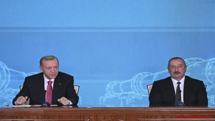 Cumhurbaşkanı Erdoğan, Azerbaycan Cumhurbaşkanı Aliyev İle Ortak Basın Toplantısında Konuştu