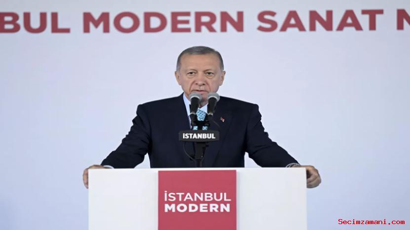 Cumhurbaşkanı Erdoğan, İstanbul Modern'i Ziyaretinde Konuştu