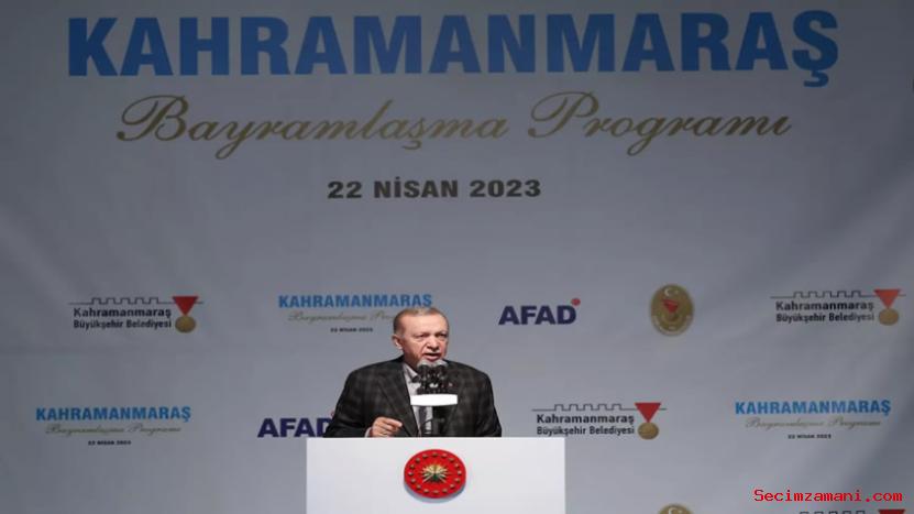Cumhurbaşkanı Erdoğan, Kahramanmaraş'ta Konteyner Kent Ziyaretinde Konuştu