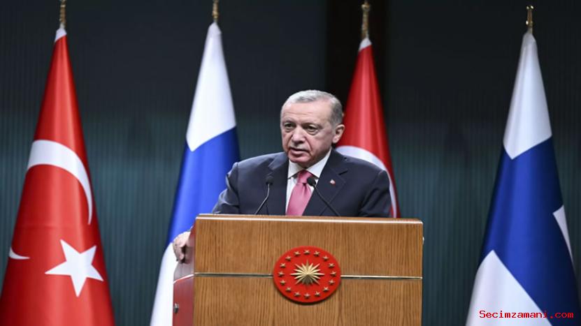 Cumhurbaşkanı Erdoğan, Finlandiya Cumhurbaşkanı Niinistö İle Ortak Basın Toplantısında Konuştu
