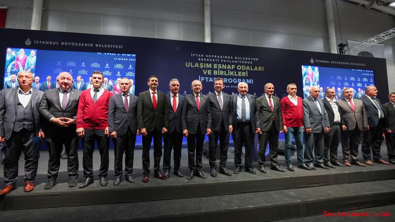 Chp Lideri Ve Cumhurbaşkanı Adayı Kılıçdaroğlu, Ulaşım Esnaf Odaları Ve Birlikleri İftar Buluşmasına Katıldı