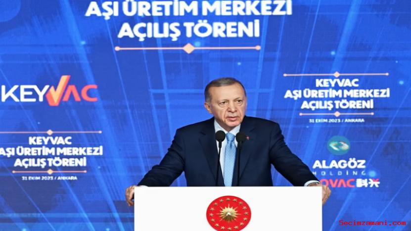 Cumhurbaşkanı Erdoğan, Keyvac Aşı Üretim Merkezi Açılış Töreni'nde Konuştu