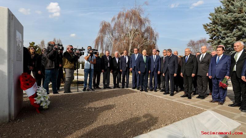 CHP Genel Başkanı Kemal Kılıçdaroğlu, Deniz Baykal İçin Düzenlenen Anma Törenine Katıldı