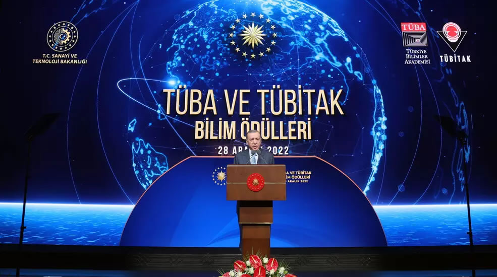 Cumhurbaşkanı Erdoğan, TÜBİTAK ve TÜBA Bilim Ödülleri Töreni'nde konuştu