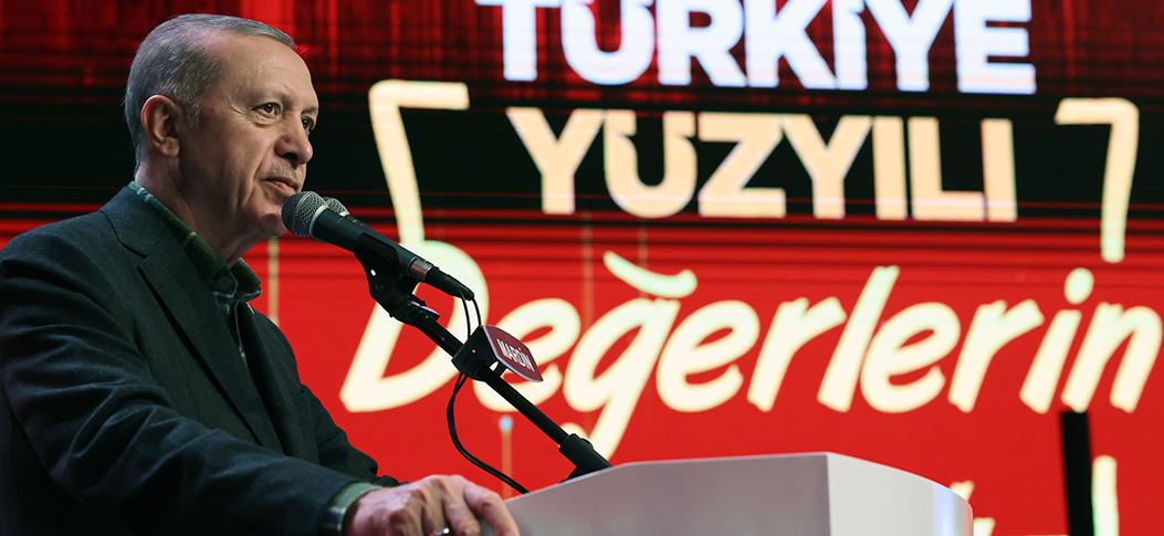Cumhurbaşkanı Erdoğan &quot;Türkiye Yüzyılı Değerlerin Yüzyılı&quot; programında konuştu