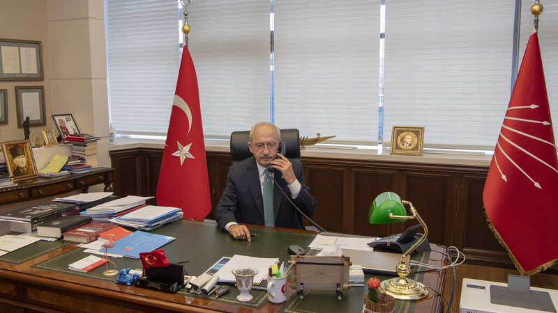 CHP Genel Başkanı Kemal Kılıçdaroğlu'ndan Şehit Emre Sevinç'in Ailesine &quot;Başsağlığı&quot;Telefonu