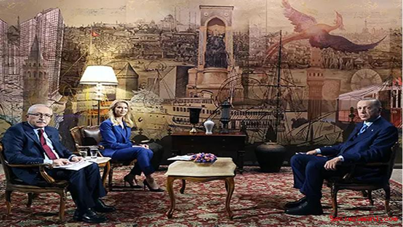 Cumhurbaşkanı Erdoğan, Ortak Yayınına Katıldı