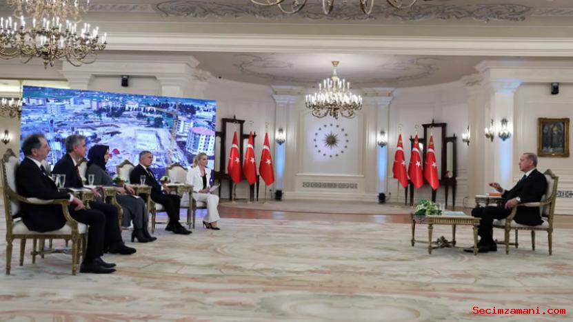 Cumhurbaşkanı Erdoğan, Trt Ortak Yayınına Katıldı