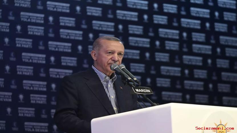 Cumhurbaşkanı Erdoğan, Mardin Mitinginde Konuştu
