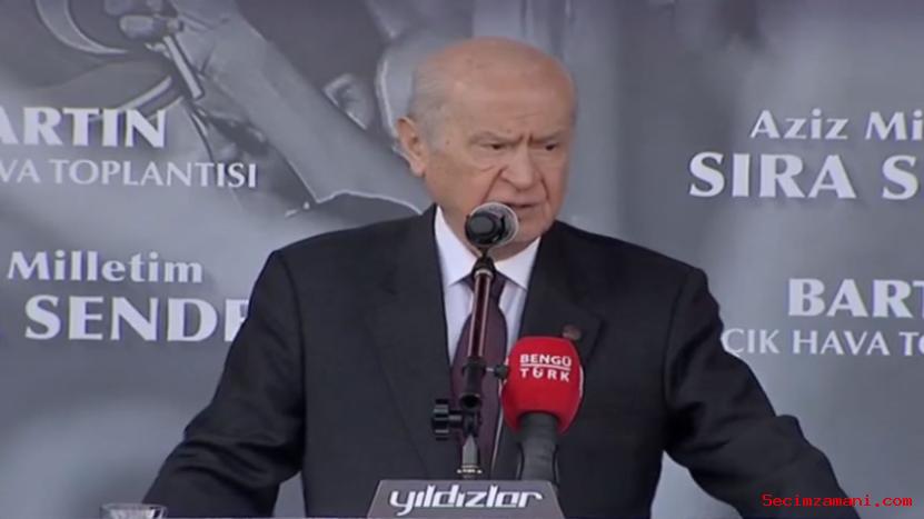 Mhp Genel Başkanı Devlet Bahçeli’nin, Bartın'da Düzenlenen 14 Mayıs’ta Aziz Milletim Sıra Sende Temalı Açık Hava Toplantısında Yapmış Olduğu Konuşma.