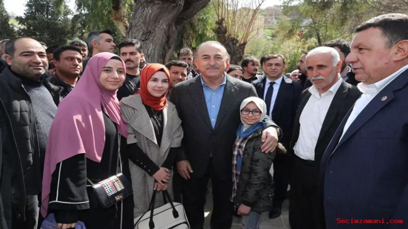 Dışişleri Bakanı Çavuşoğlu Selden Etkilenen Şanlıurfa'da İncelemede Bulundu