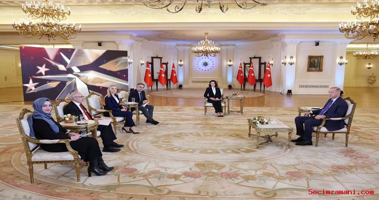 Cumhurbaşkanı Erdoğan TRT canlı yayında gündemi değerledirdi