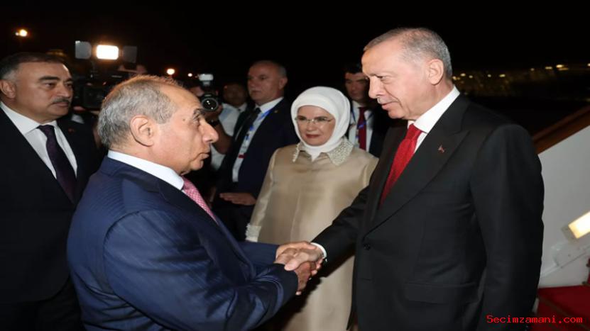 Cumhurbaşkanı Erdoğan, Azerbaycan'a Geldi