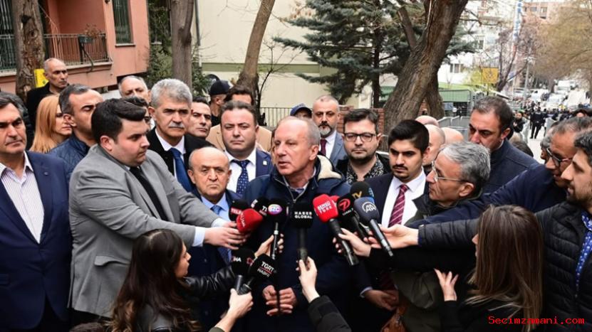 Memleket Partisi Genel Başkanı Muharrem İnce; Biz Memleketin Önünü Tıkayacak Bir Şey Yapmayız. Milletimize, Bir İhtimal Daha Var Diyoruz.