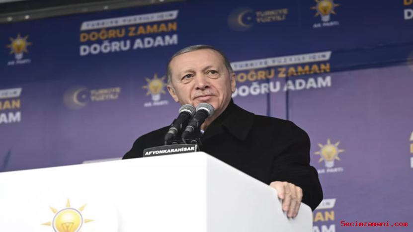 Cumhurbaşkanı Erdoğan, Afyonkarahisar Mitingi'nde Konuştu