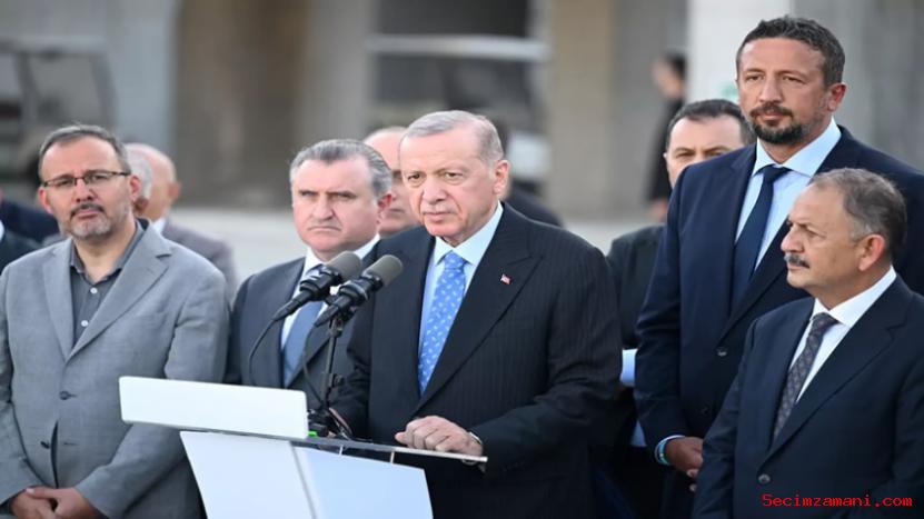 Cumhurbaşkanı Recep Tayyip Erdoğan, İstanbul’da Abdi İpekçi Basketbol Gelişim Merkezi’nde İncelemelerinin Ardından Açıklama Yaptı