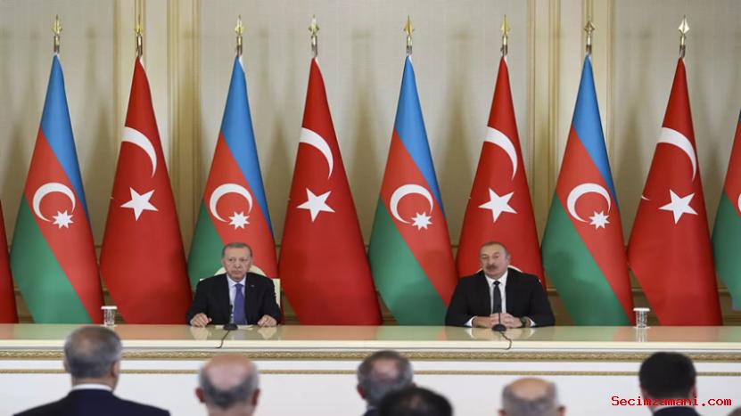 Cumhurbaşkanımız Erdoğan, Azerbaycan Cumhurbaşkanı Aliyev İle Ortak Basın Toplantısında Konuştu