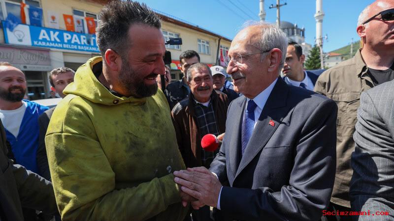 Chp Lideri Ve Cumhurbaşkanı Adayı Kılıçdaroğlu: Bu Ülkeye Madencilerimiz İçin De Baharı Getireceğim, Sana Söz