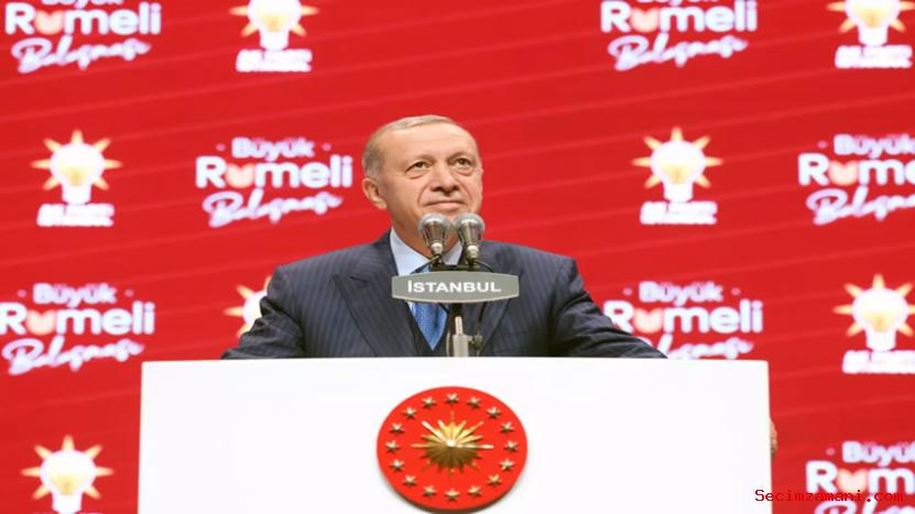 Cumhurbaşkanı Recep Tayyip Erdoğan, Haliç Kongre Merkezi'nde Düzenlenen Büyük Rumeli Buluşması'na Katıldı