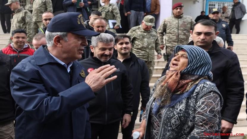 Bakan Akar, Kırıkhan'daki Çalışmaları İnceledi, Şehit Aileleriyle Bir Araya Geldi