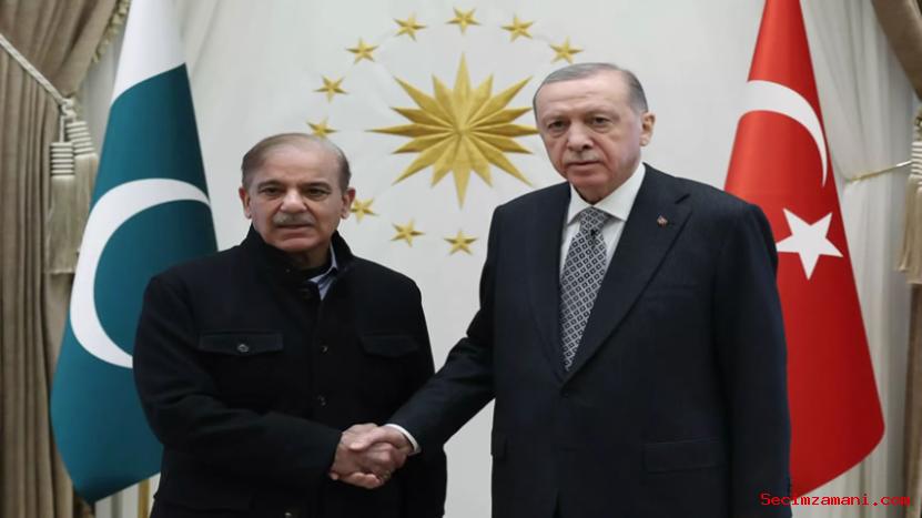 Cumhurbaşkanı Erdoğan, Pakistan Başbakanı Şerif'i kabul etti