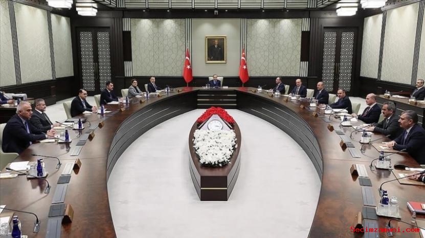 Cumhurbaşkanlığı Kabinesi, Cumhurbaşkanı Erdoğan başkanlığında toplandı