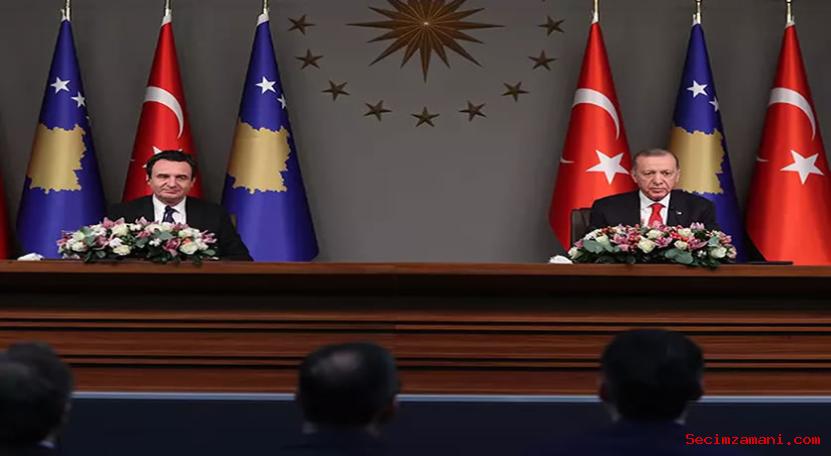 Cumhurbaşkanı Erdoğan, Kosova Başbakanı Kurti ile ortak basın toplantısında konuştu