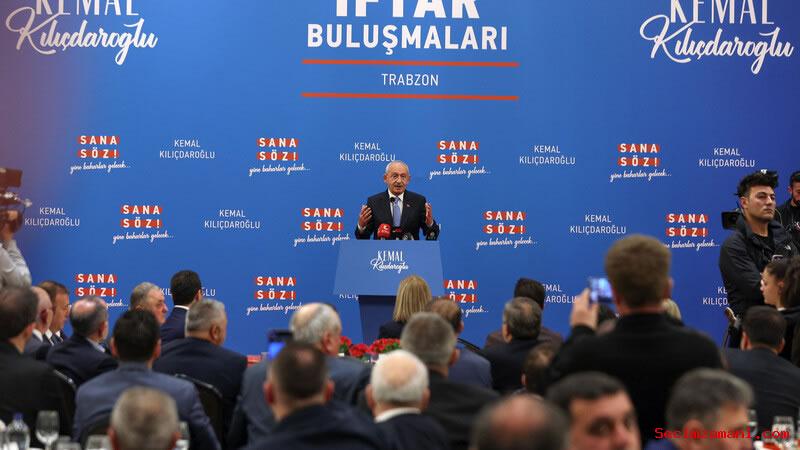 Chp Lideri Ve Cumhurbaşkanı Adayı Kılıçdaroğlu Trabzon'da: “yoksulluğun Sömürülmediği Bir Düzeni İnşa Etmek Zorundayız”