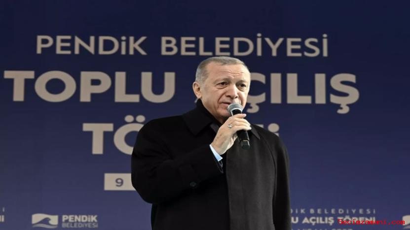Cumhurbaşkanı Erdoğan, Pendik'te Toplu Açılış Töreninde Konuştu