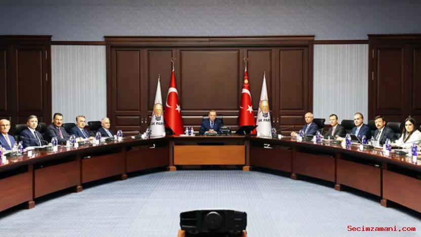 Cumhurbaşkanı Recep Tayyip Erdoğan, Başkanlığında Partinin Merkez Karar Ve Yönetim Kurulu (mkyk), Toplandı