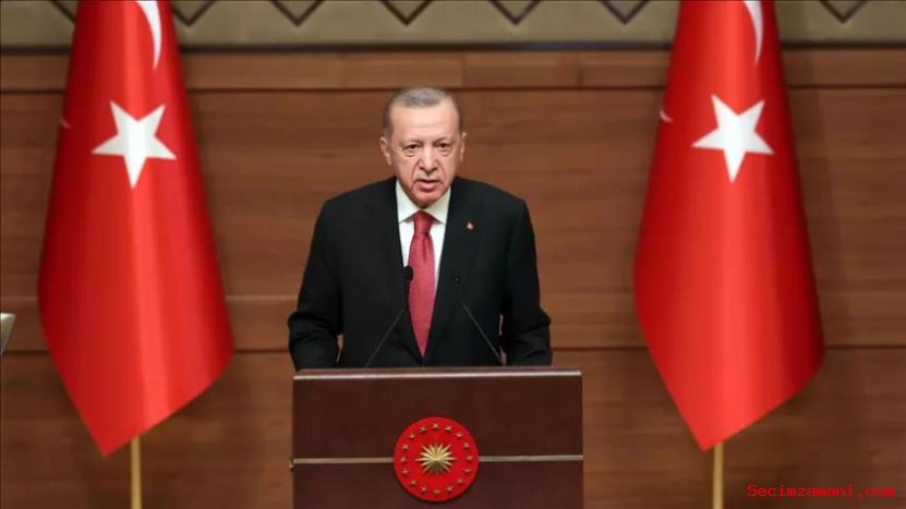 Cumhurbaşkanı Recep Tayyip Erdoğan, Cumhurbaşkanlığı Külliyesi'nden Amasya Badal Tüneli Açılış Töreni'ne canlı bağlantı ile katıldı