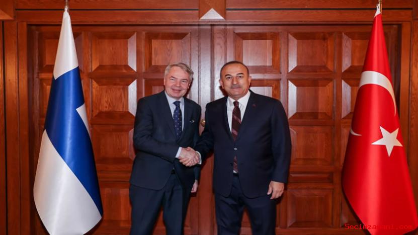 Dışişleri Bakanı Çavuşoğlu, Finlandiyalı Mevkidaşı Haavisto İle Görüştü