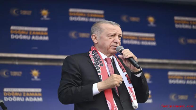 Cumhurbaşkanı Erdoğan, Batman Mitinginde Konuştu