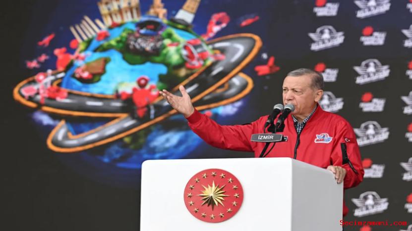 Cumhurbaşkanı Erdoğan, Teknofest İzmir'de Konuştu