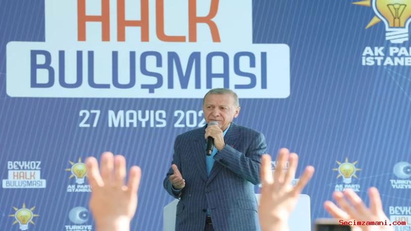Cumhurbaşkanı Erdoğan, Beykoz Mitinginde Konuştu
