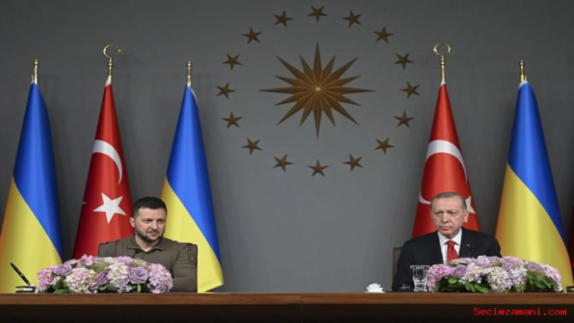 Cumhurbaşkanı Erdoğan, Ukrayna Devlet Başkanı Zelenskiy İle Ortak Basın Toplantısında Konuştu