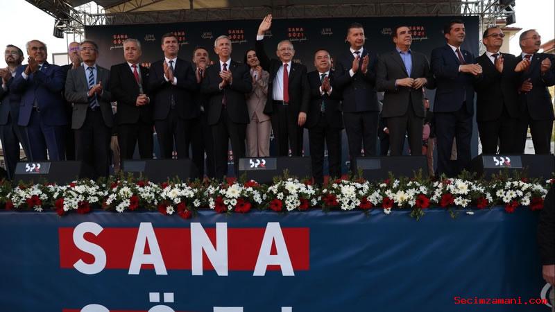 Chp Lideri Ve Cumhurbaşkanı Adayı Kılıçdaroğlu Burdur’da: Birinci Turda Alacağız Ve Türkiye’de Tarih Yazacağız