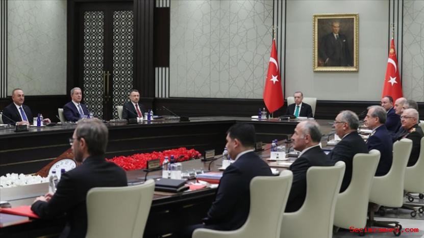 MGK, Cumhurbaşkanı Erdoğan başkanlığında toplandı