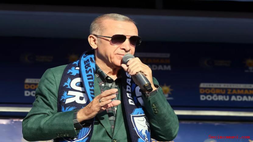 Cumhurbaşkanı Erdoğan Erzurum Mitinginde Konuştu