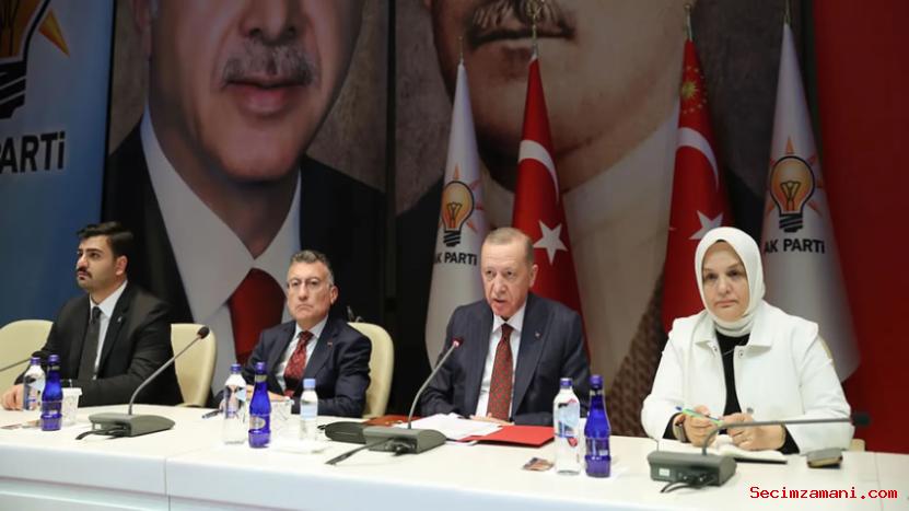 Cumhurbaşkanı Erdoğan Başkanlığında, Partinin Merkez Karar Ve Yönetim Kurulu (mkyk) Toplandı