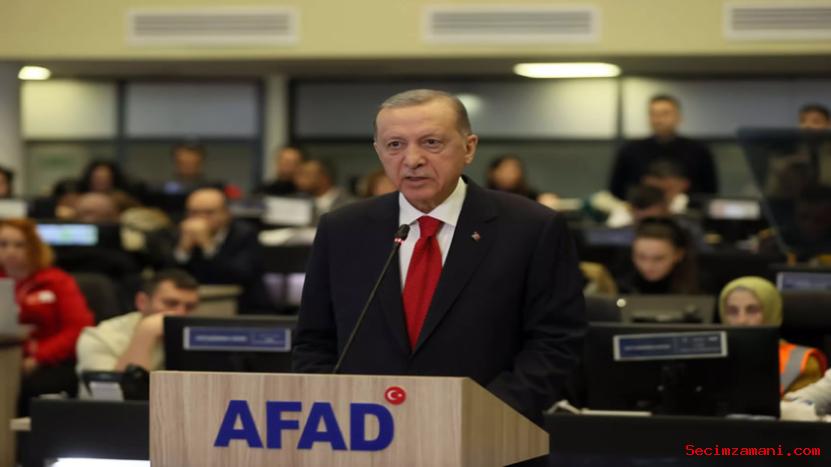 Cumhurbaşkanı Recep Tayyip Erdoğan, Afet ve Acil Durum Yönetimi Başkanlığı AFAD merkez binasında gerçekleştirilen Cumhurbaşkanlığı Kabinesi Toplantısı’nın ardından basın açıklaması yaptı