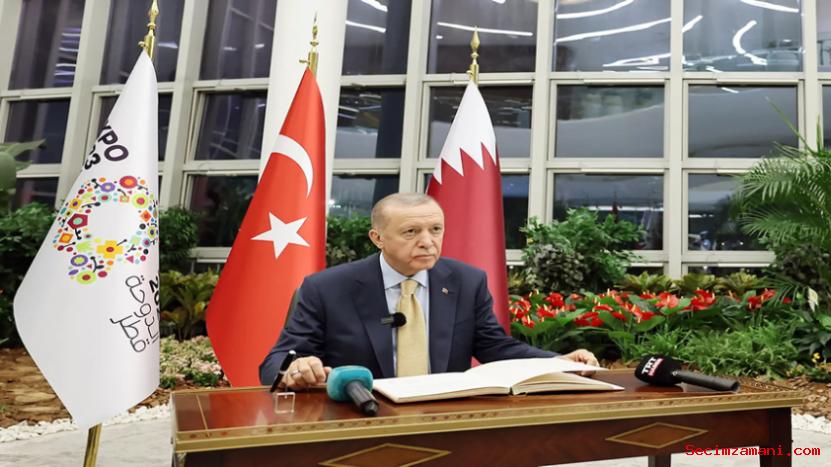 Cumhurbaşkanı Erdoğan Expo 2023 Fuar Alanını Ziyaret Etti