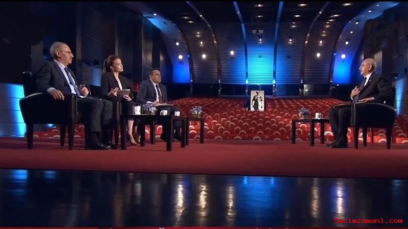 Chp Lideri Ve Cumhurbaşkanı Adayı Kemal Kılıçdaroğlu Canlı Yayınına Katıldı