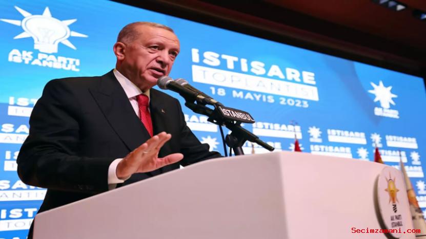 Cumhurbaşkanı Erdoğan, Partisinin İstanbul İl Başkanlığında İstişare Toplantısına Katıldı