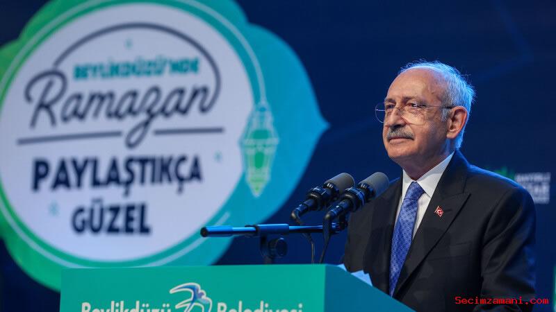 Chp Genel Başkanı Ve Cumhurbaşkanı Adayı Kemal Kılıçdaroğlu, Beylikdüzü Belediyesi Kadir Gecesi İftarına Katıldı