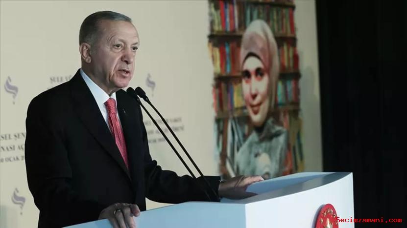 Cumhurbaşkanı Recep Tayyip Erdoğan, İstanbul Eyüpsultan’daki Şule Yüksel Şenler Vakfı Hizmet Binası açılış törenine katıldı