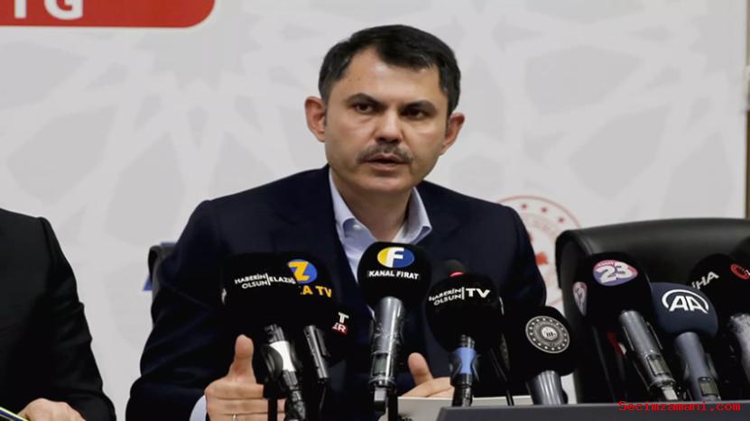 Çevre, Şehircilik Ve İklim Değişikliği Bakanı Kurum, Elazığ'da Konuştu