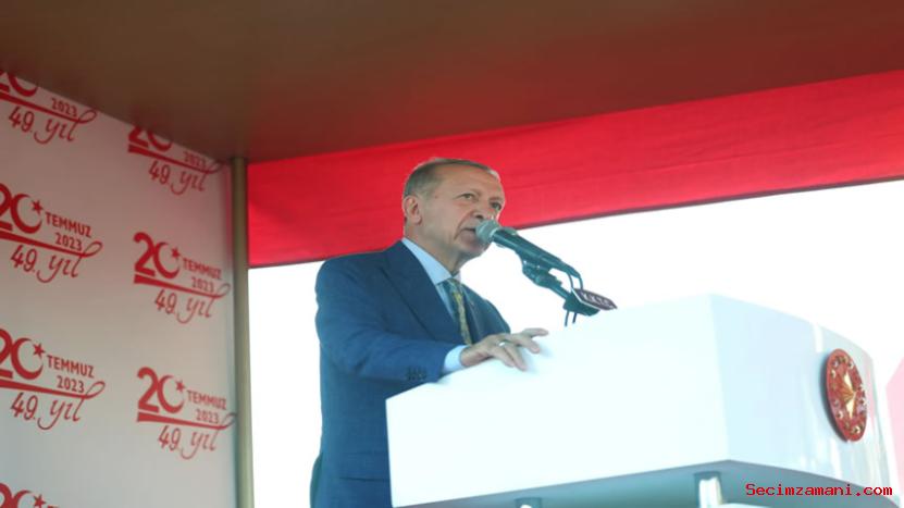 Cumhurbaşkanı Erdoğan, 20 Temmuz Barış Ve Özgürlük Bayramı Resmi Töreni'nde Konuştu